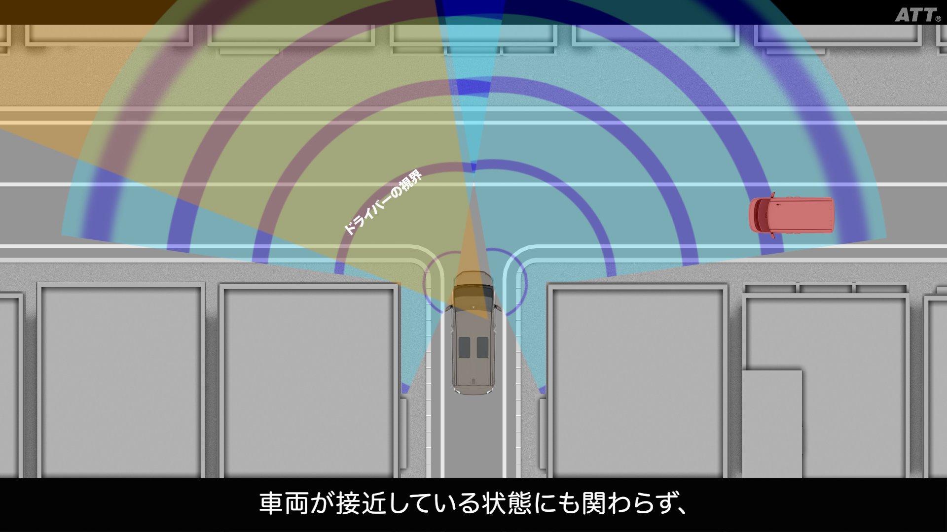 フロントクロストラフィックアラート（FCTA）