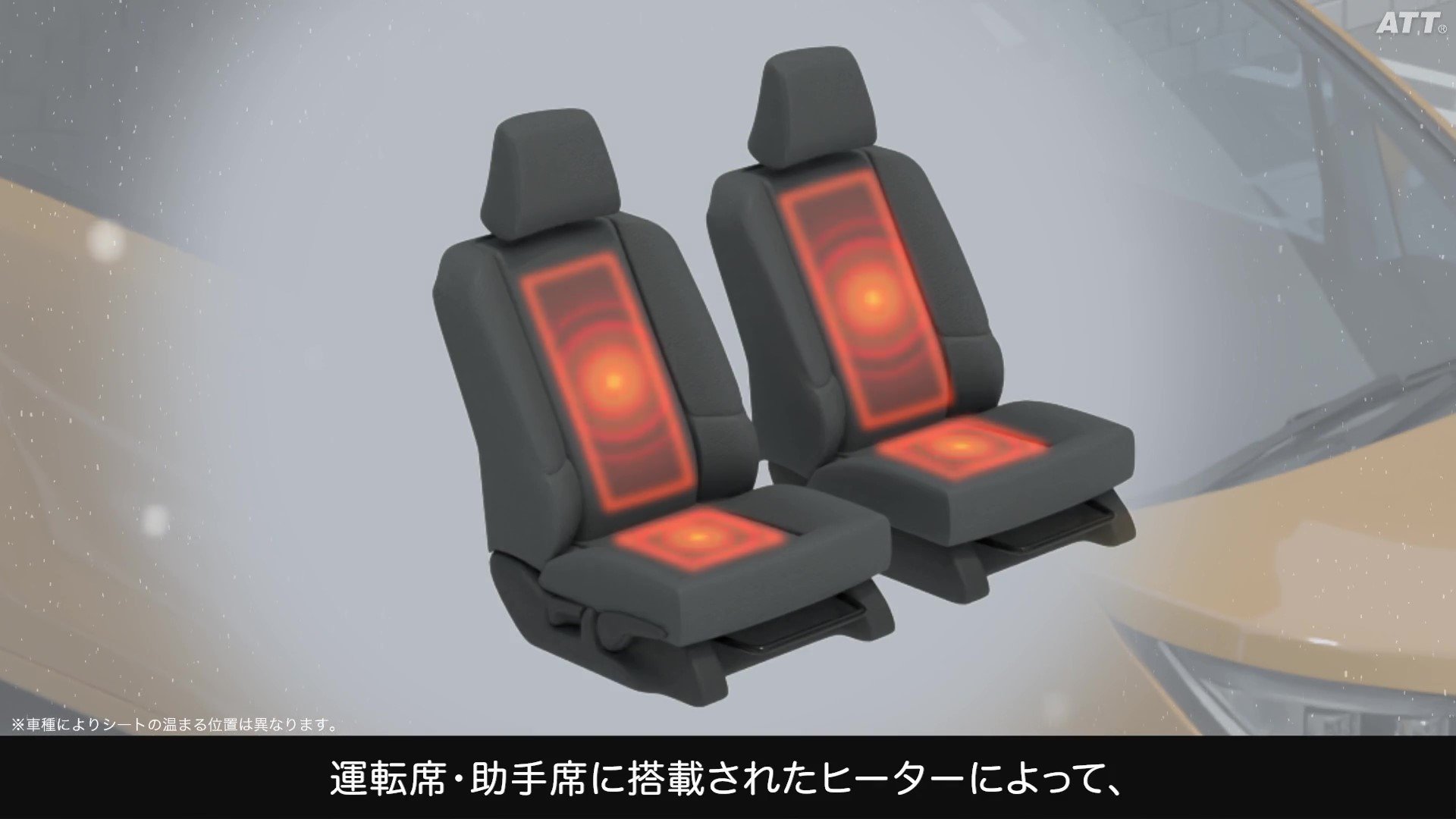 快適温熱シート＋リヤ足元吹き出し口