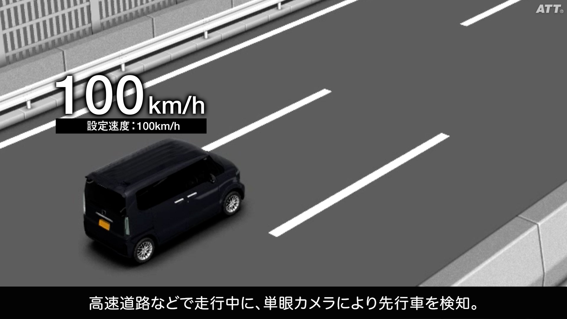 渋滞追従機能付アダプティブクルーズコントロール（ACC）
