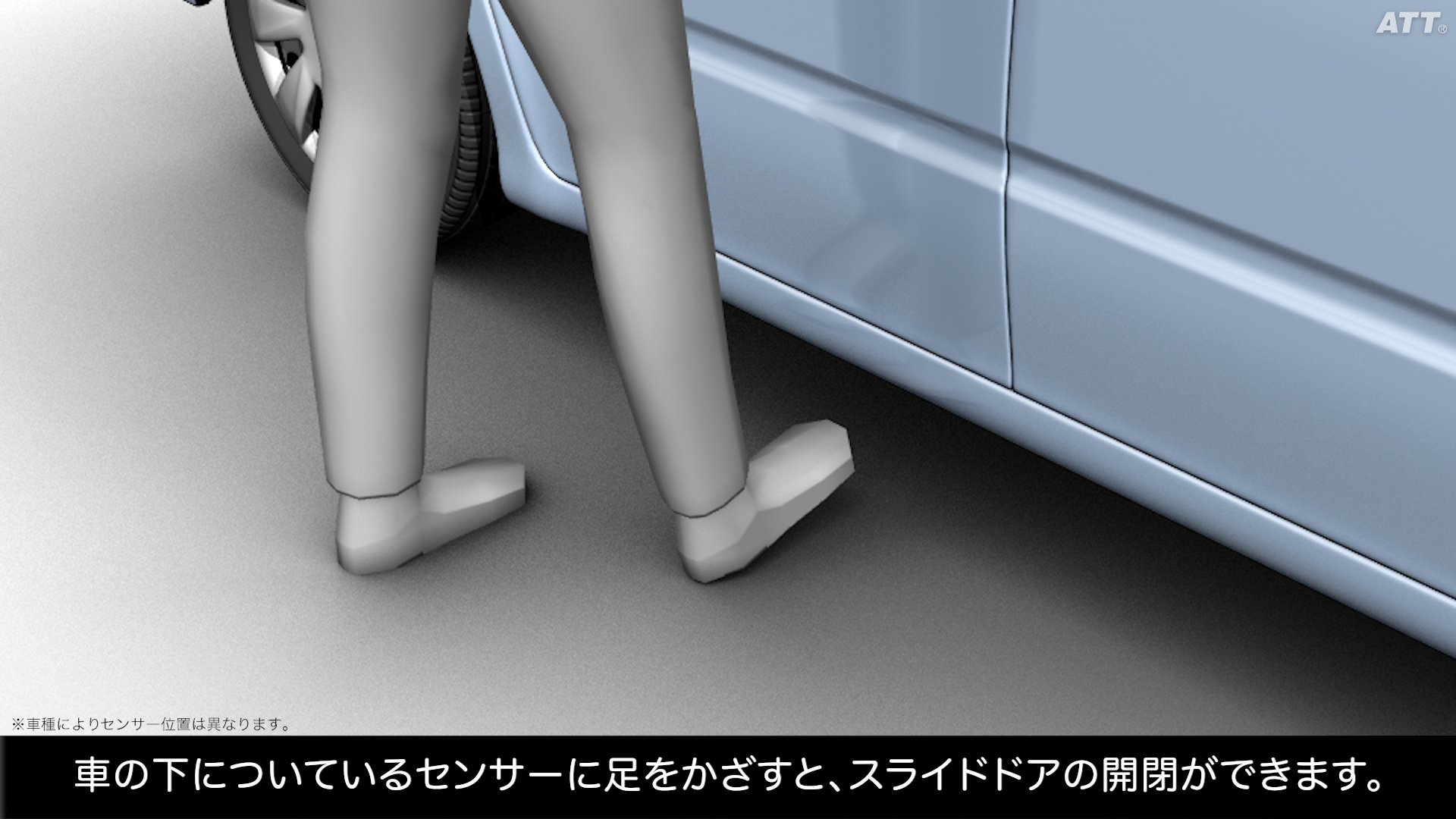 ハンズフリースライドドア